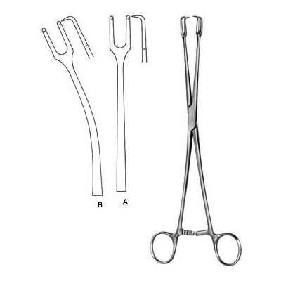 Schr�der Uterine Tenaculum Forceps